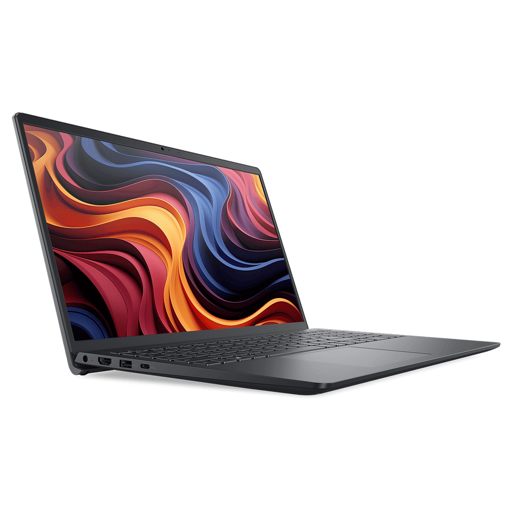 DELL DC15255 AMD Ryzen 5 Thin & Light Laptop (16GB, 512GB SSD, Windows 11, 15.6 inch Full HD Display, MS Office Home 2024, Carbon Platinum Silver, 1.66 KG)