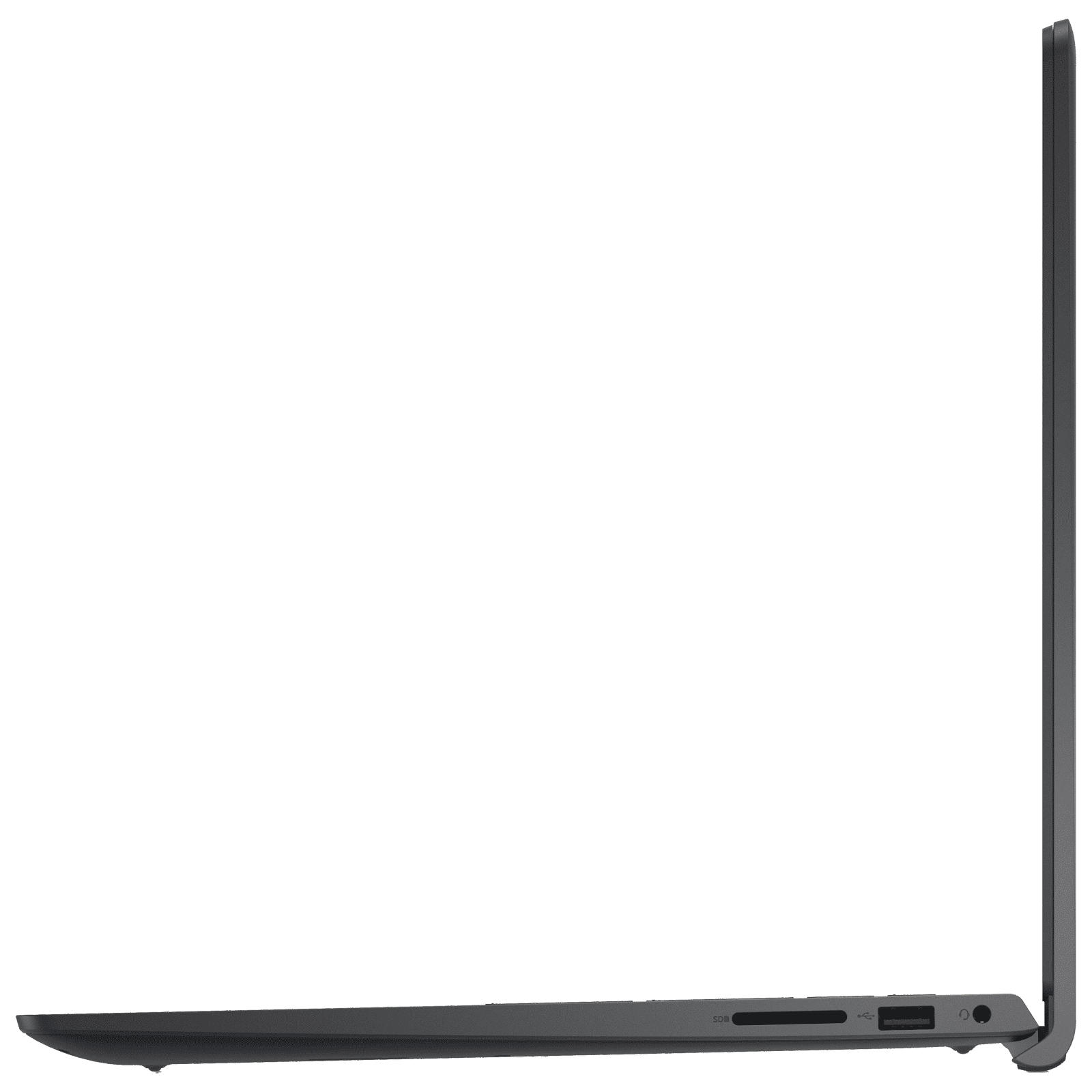 DELL DC15255 AMD Ryzen 3 Thin & Light Laptop (8GB, 512GB SSD, Windows 11, 15.6 inch Full HD IPS Display, MS Office Home 2024, Carbon Black, 1.66 KG)