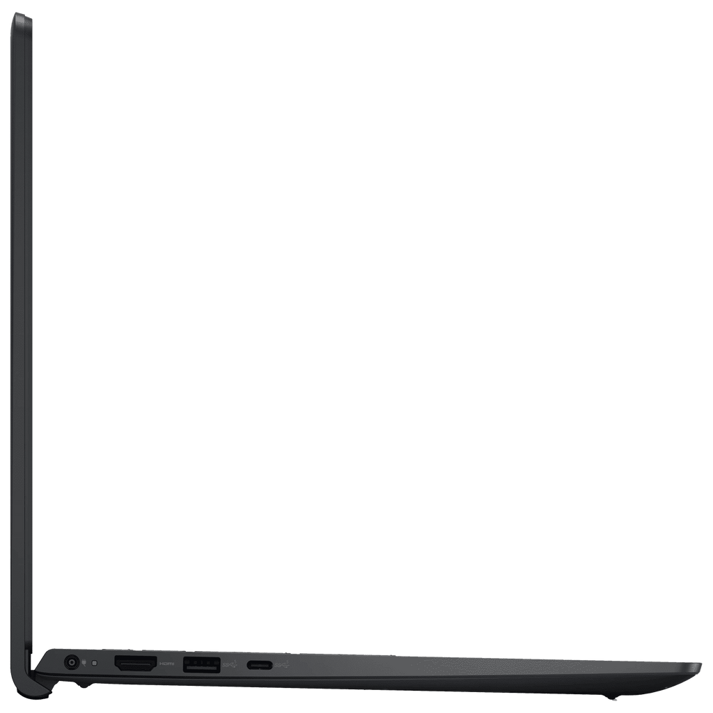 DELL DC15255 AMD Ryzen 3 Thin & Light Laptop (8GB, 512GB SSD, Windows 11, 15.6 inch Full HD IPS Display, MS Office Home 2024, Carbon Black, 1.66 KG)