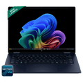 HP OmniBook X Flip 14-fm0100TU Intel Core Ultra 7 Touchscreen 2-in-1 Laptop (16GB, 1TB SSD, Windows 11 Home, 14 inch OLED Display, MS Office Home 2024, Atmospheric Blue, 1.38 KG)