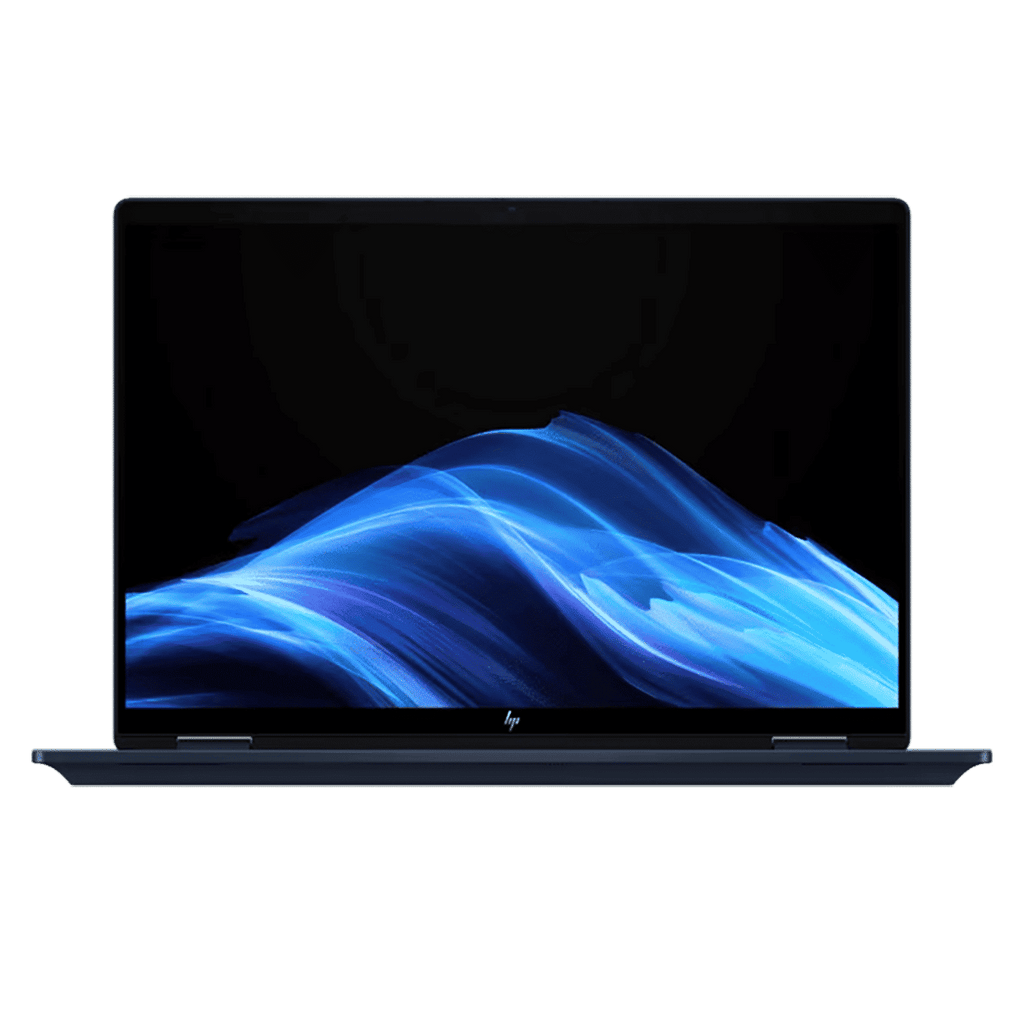HP OmniBook X Flip 14-fm0100TU Intel Core Ultra 7 Touchscreen 2-in-1 Laptop (16GB, 1TB SSD, Windows 11 Home, 14 inch OLED Display, MS Office Home 2024, Atmospheric Blue, 1.38 KG)