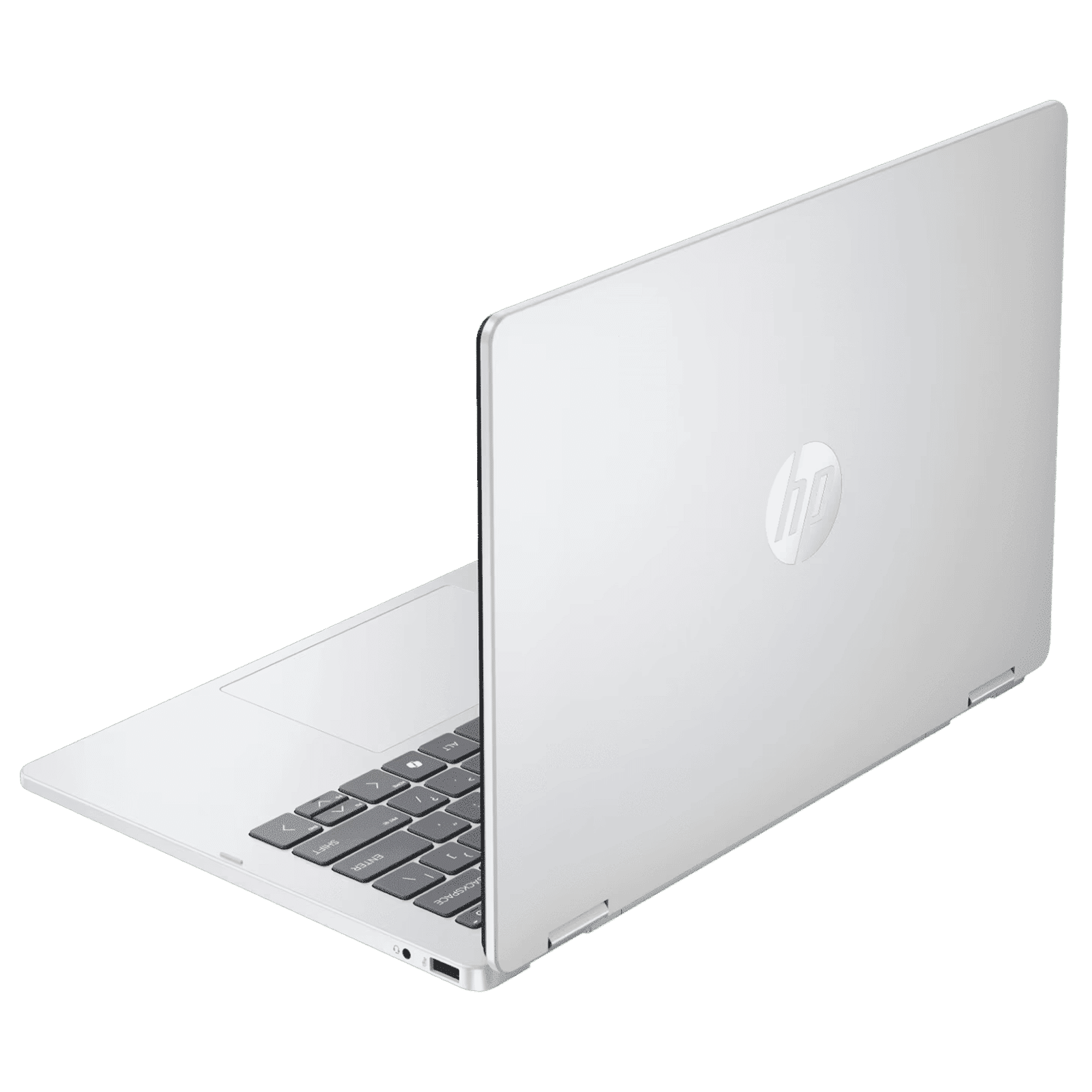 HP OmniBook 5 Flip Intel Core i5-1334U 13th Gen Touchscreen 2-in-1 Laptop (16GB RAM, 512GB SSD, Windows 11 Home, 14 inch 2K IPS Display, Microsoft Office Home 2024, Glacier Silver, 1.62 KG)