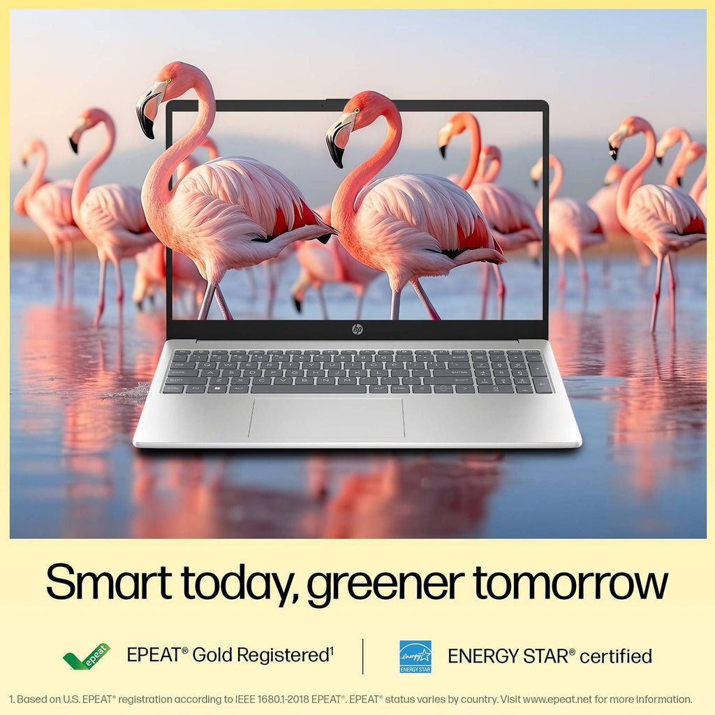 HP 15-fc0703AU AMD Ryzen 5 Thin & Light Laptop (16GB, 512GB SSD, Windows 11 Home, 15.6 inch Full HD Display, Natural Silver, 1.59 KG)