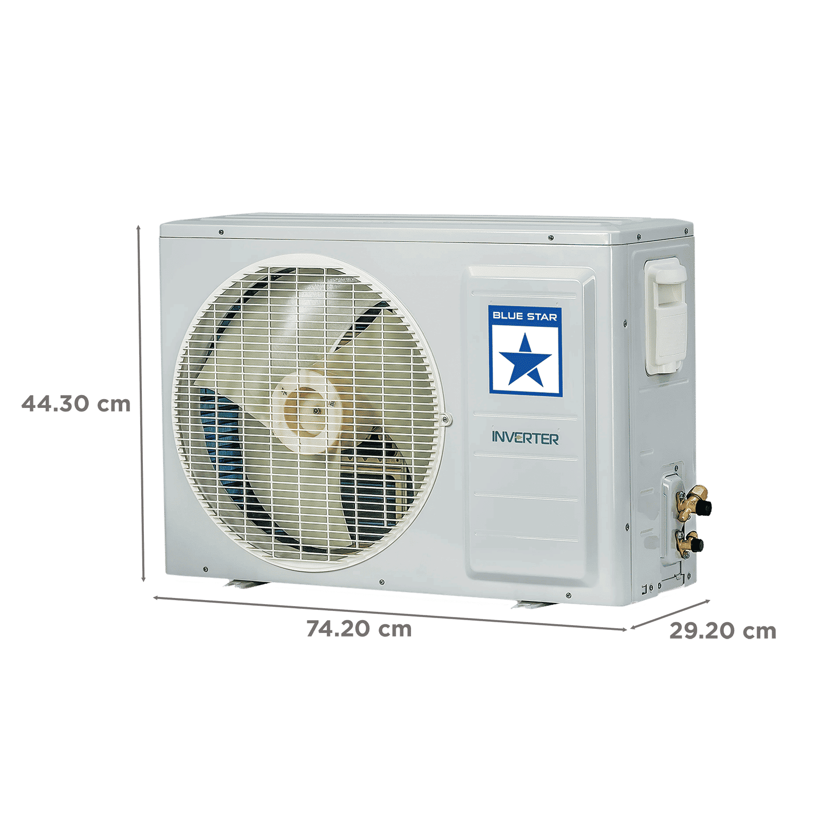 Blue Star T Series 5 in 1 Convertible 0.8 Ton 3 Star Inverter Split Smart AC with DigiQ Hepta Sensors (2025 Model, Copper Condenser, IA309TNU)