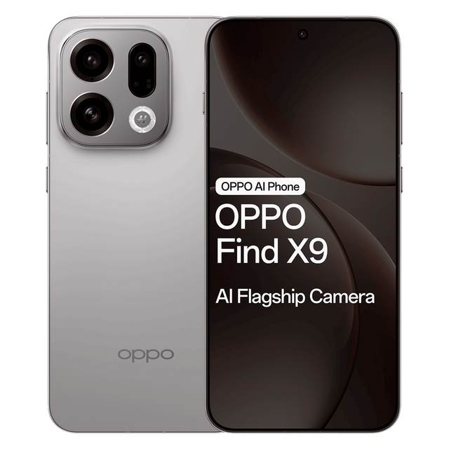 oppo Find X9 5G (16GB RAM, 512GB, Titanium Grey)