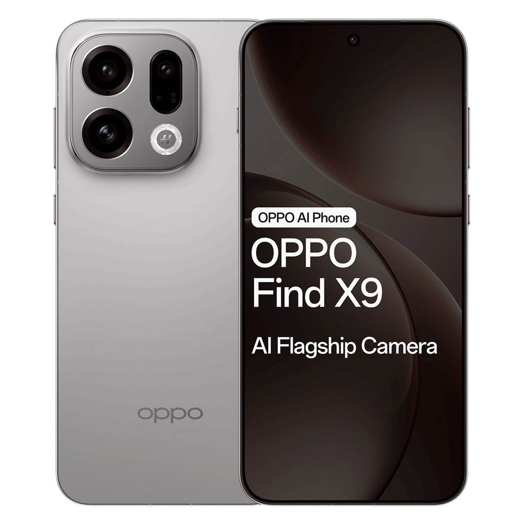 oppo Find X9 5G (12GB RAM, 256GB, Titanium Grey)