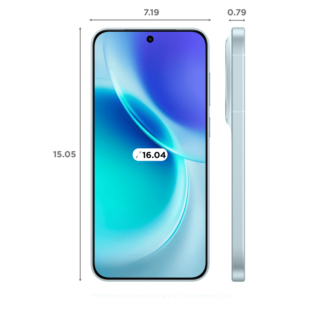 vivo X300 5G (16GB RAM, 512GB, Mist Blue)