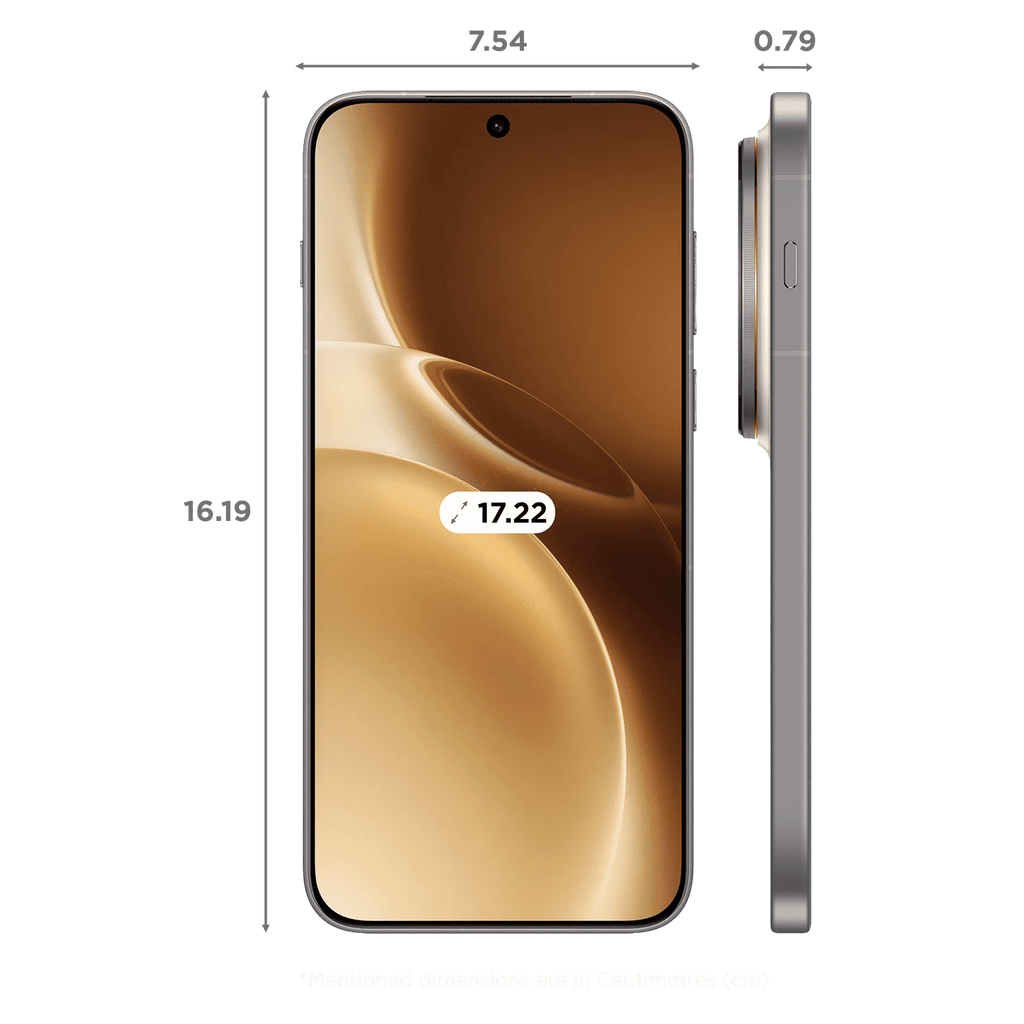 vivo X300 Pro 5G (16GB RAM, 512GB, Dune Gold)