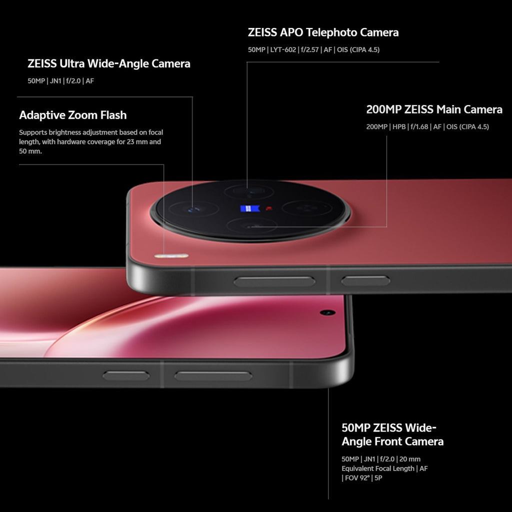 vivo X300 5G (12GB RAM, 512GB, Elite Black)