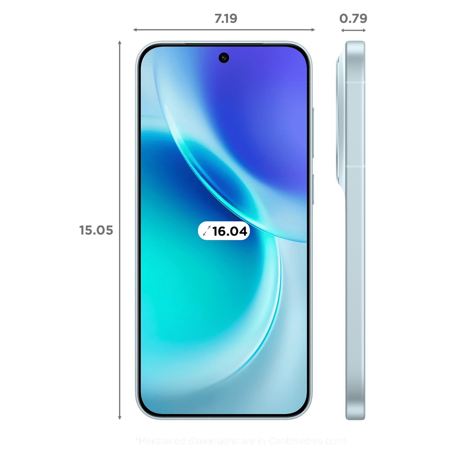 vivo X300 5G (12GB RAM, 512GB, Mist Blue)