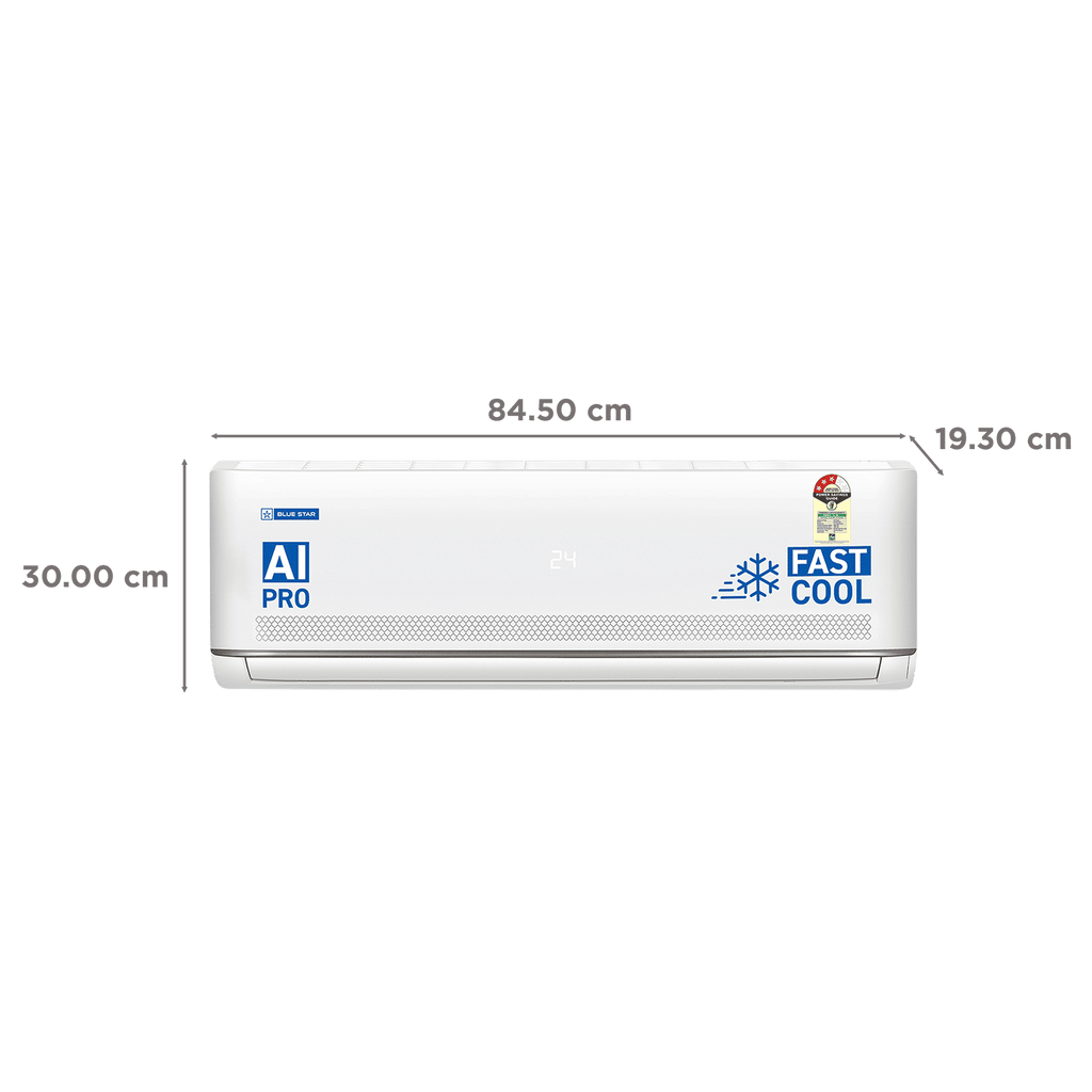 Blue Star M Series 5 in 1 Convertible 1 Ton 3 Star Inverter Split AC with AI Pro (2026 Model, Copper Condenser, IA312MXU)