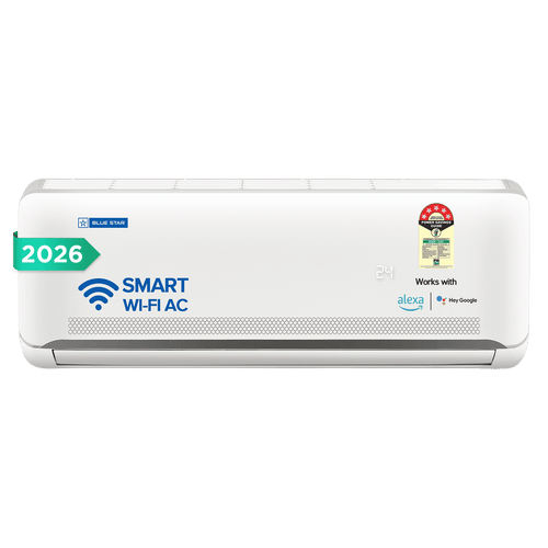 Blue Star N Series Convertible 1 Ton 5 Star Inverter Split Smart AC with Voice Command Technology (2026 Model, Copper Condenser, IA512NXUS)