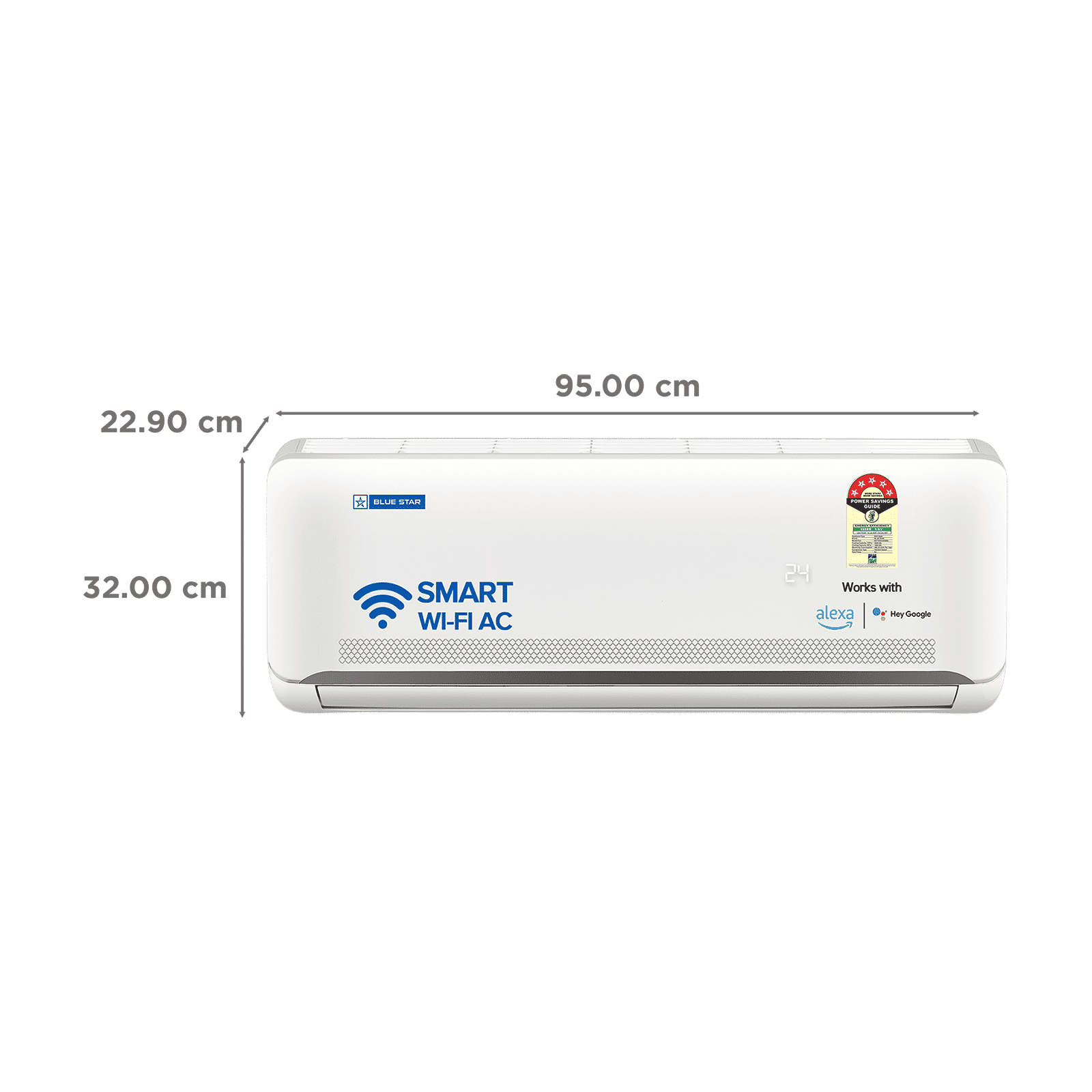 Blue Star N Series Convertible 1 Ton 5 Star Inverter Split Smart AC with Voice Command Technology (2026 Model, Copper Condenser, IA512NXUS)