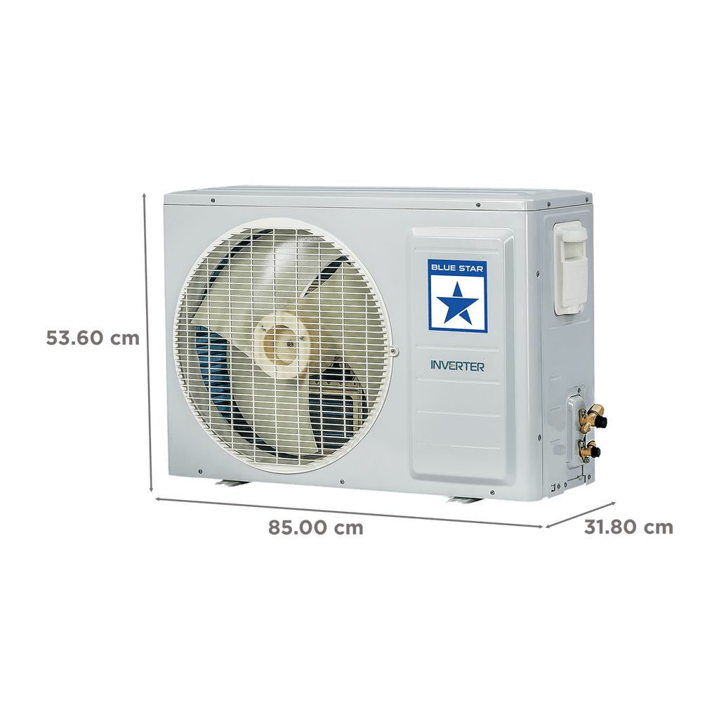 Blue Star N Series Convertible 1 Ton 5 Star Inverter Split Smart AC with Voice Command Technology (2026 Model, Copper Condenser, IA512NXUS)