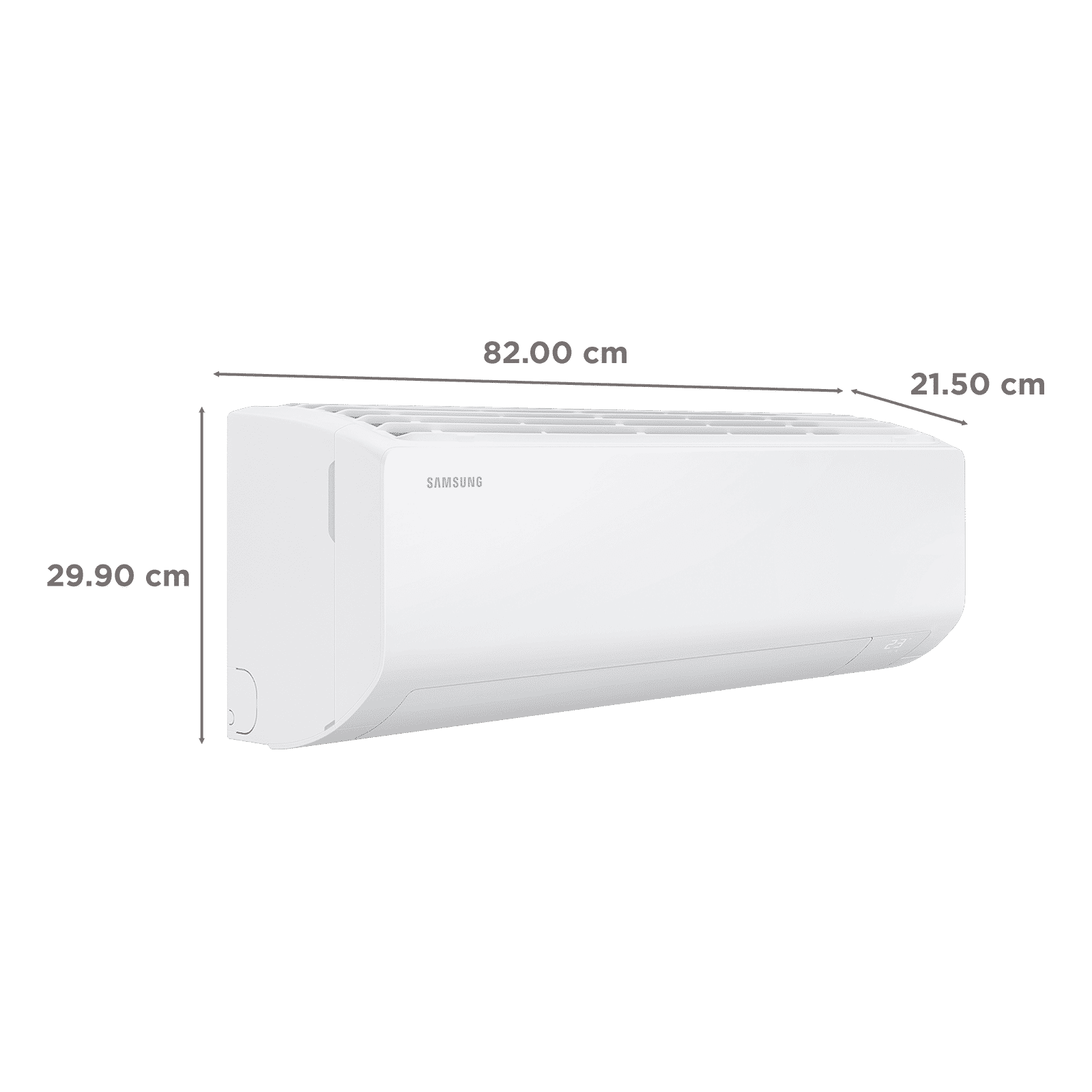 SAMSUNG 5 in 1 Convertible 1 Ton 3 Star Inverter Split Smart AC with Bespoke AI (2026 Model, Copper Condenser, AR50H12D1XHNNA)