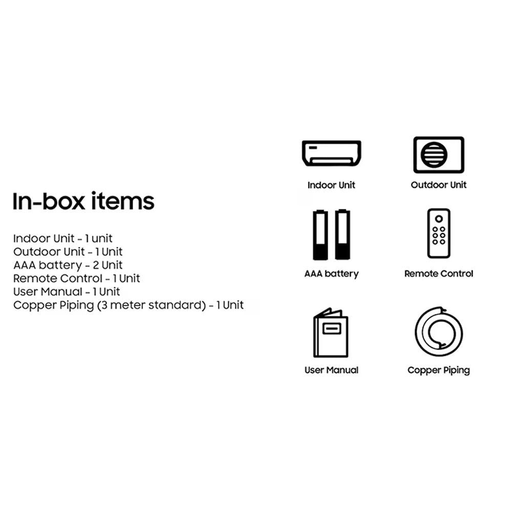 SAMSUNG AR50 5 in 1 Convertible 1.5 Ton 3 Star Inverter Split Smart AC with Bespoke AI (2026 Model, Copper Condenser, AR50H18D13HNNA)
