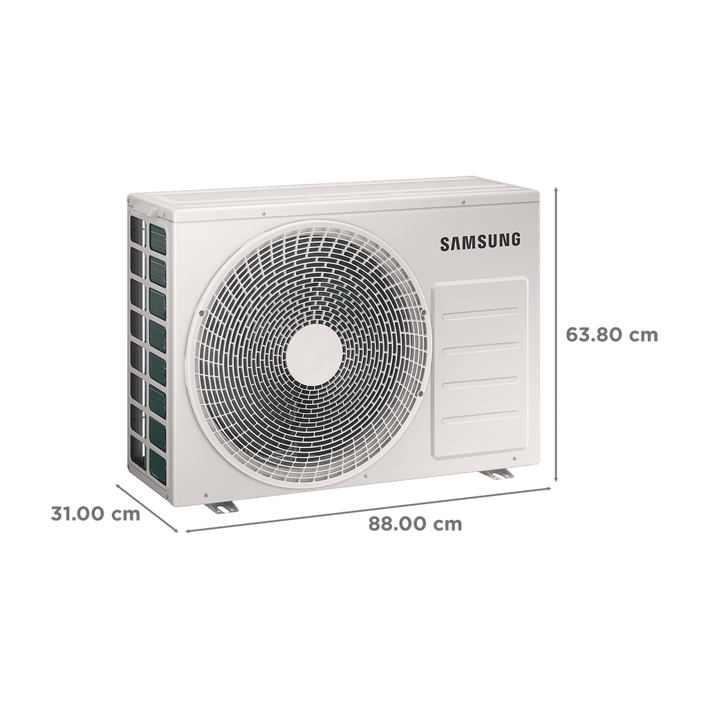 SAMSUNG AR60 5 in 1 Convertible 1.5 Ton 5 Star Inverter Split Smart AC with Voice Assistant (2026 Model, Copper Condenser, AR60H18D15WNNA)