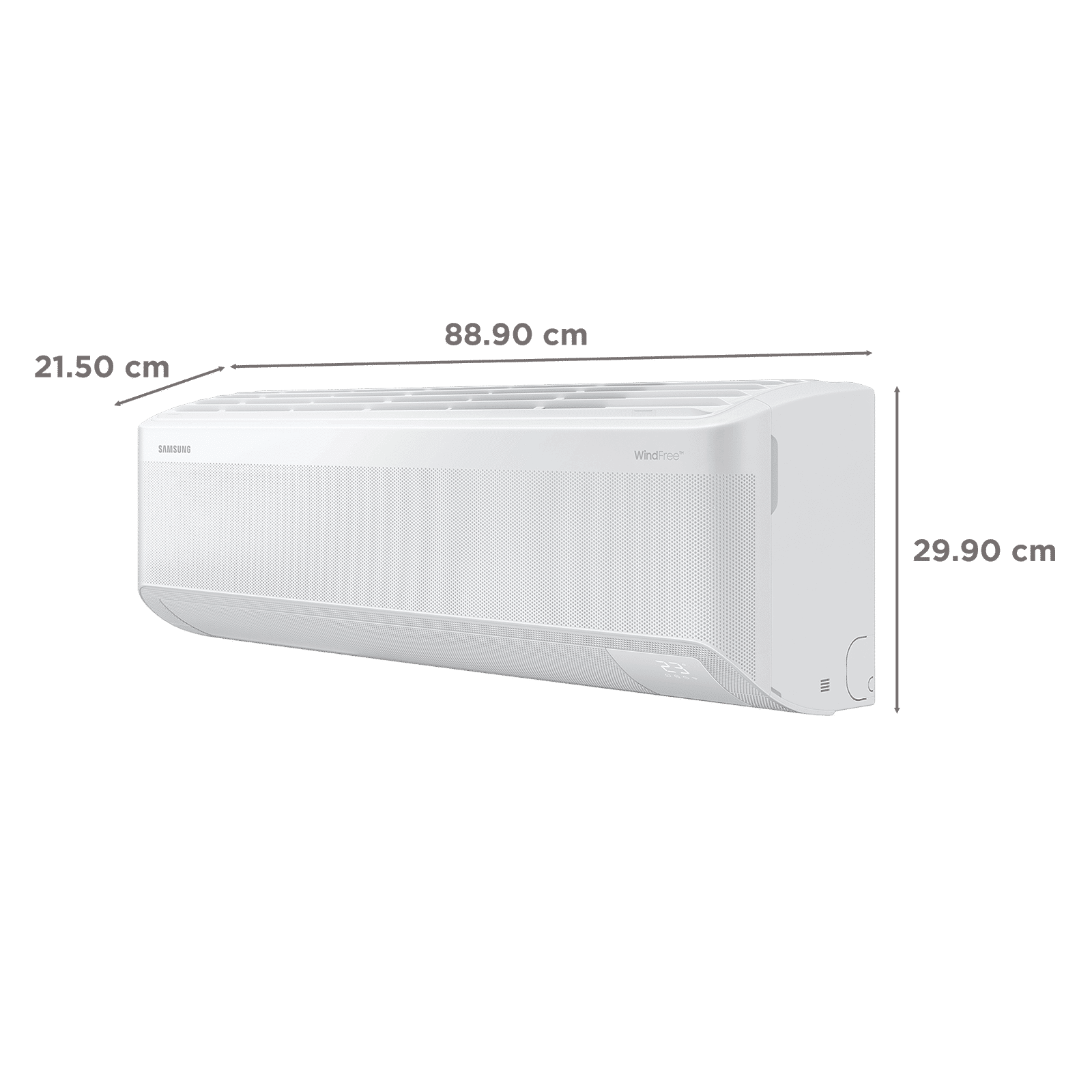 SAMSUNG AR60 5 in 1 Convertible 1.5 Ton 3 Star Inverter Split Smart AC with Voice Assistant (2026 Model, Copper Condenser, AR60H19D13WNNA)