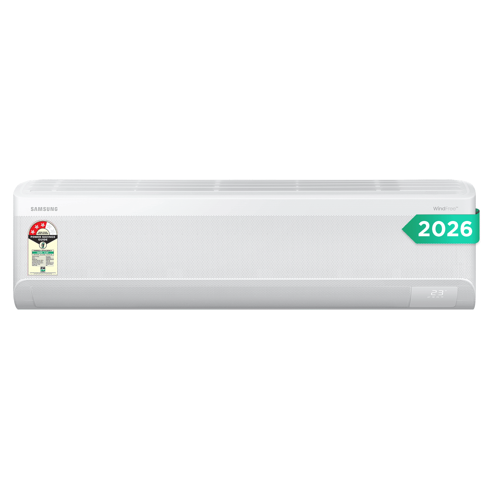 SAMSUNG AR60 5 in 1 Convertible 2 Ton 3 Star Inverter Split Smart AC with WindFree Cooling (2026 Model, Copper Condenser, AR60H24D13W)