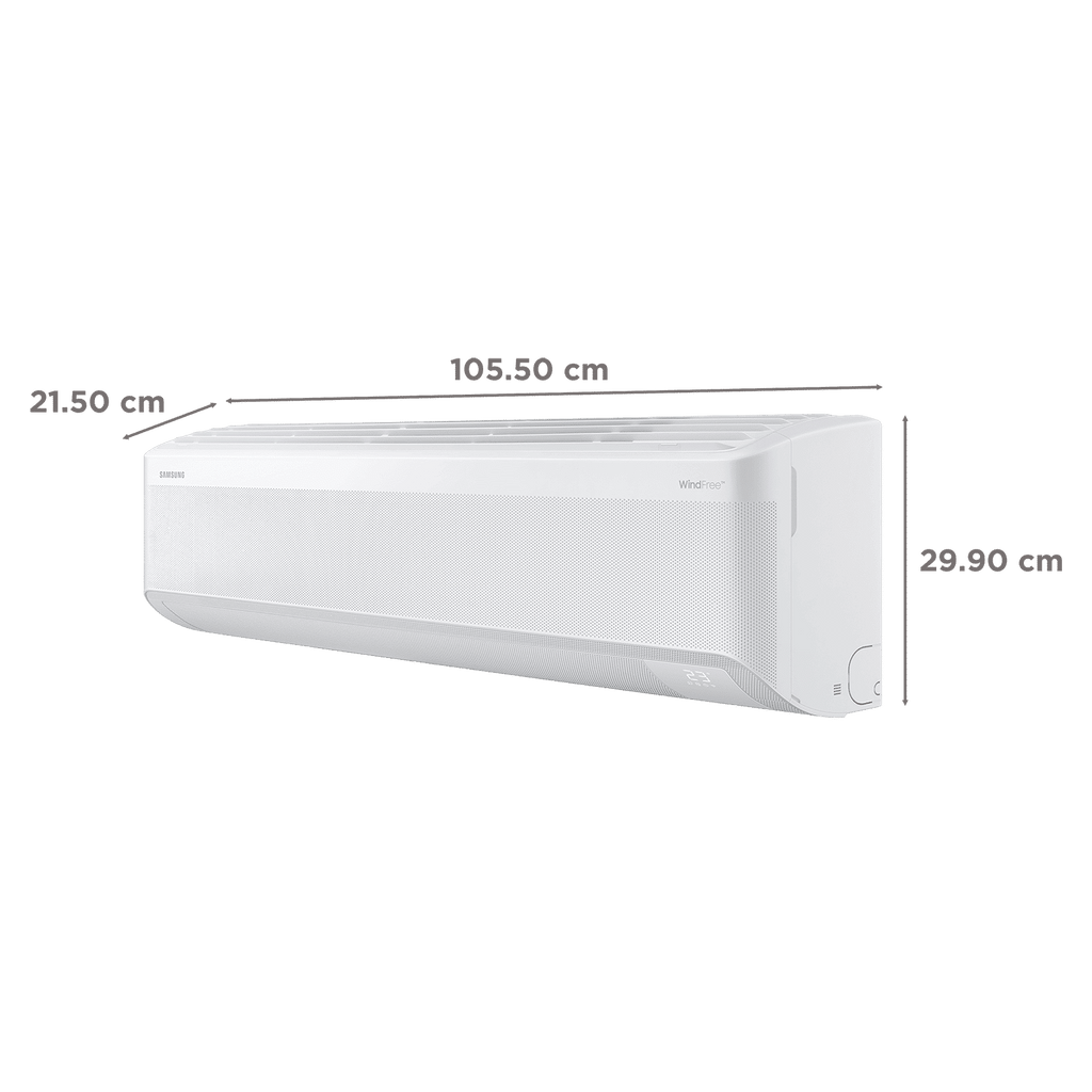 SAMSUNG AR60 5 in 1 Convertible 2 Ton 3 Star Inverter Split Smart AC with WindFree Cooling (2026 Model, Copper Condenser, AR60H24D13W)
