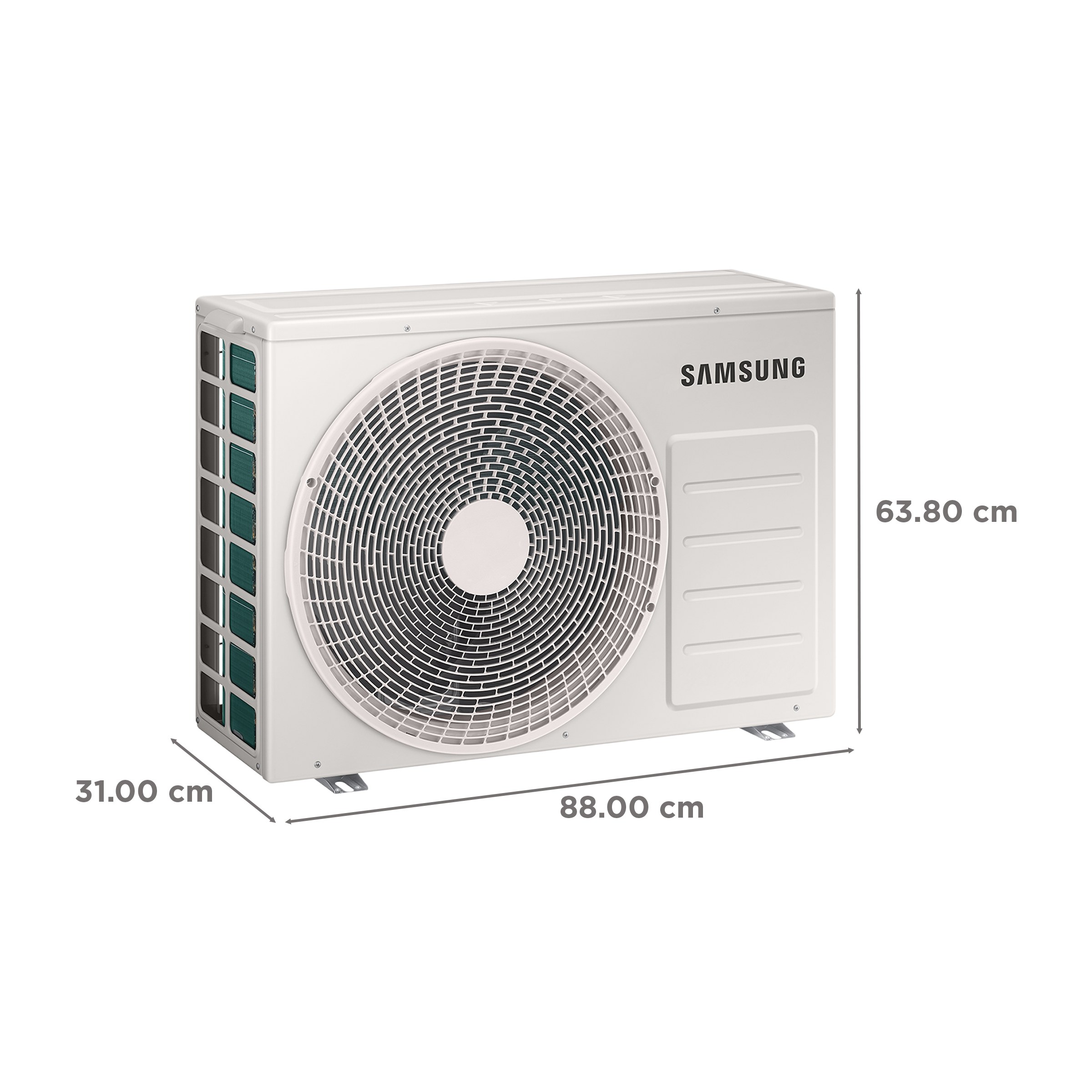 SAMSUNG AR60 5 in 1 Convertible 2 Ton 3 Star Inverter Split Smart AC with WindFree Cooling (2026 Model, Copper Condenser, AR60H24D13W)
