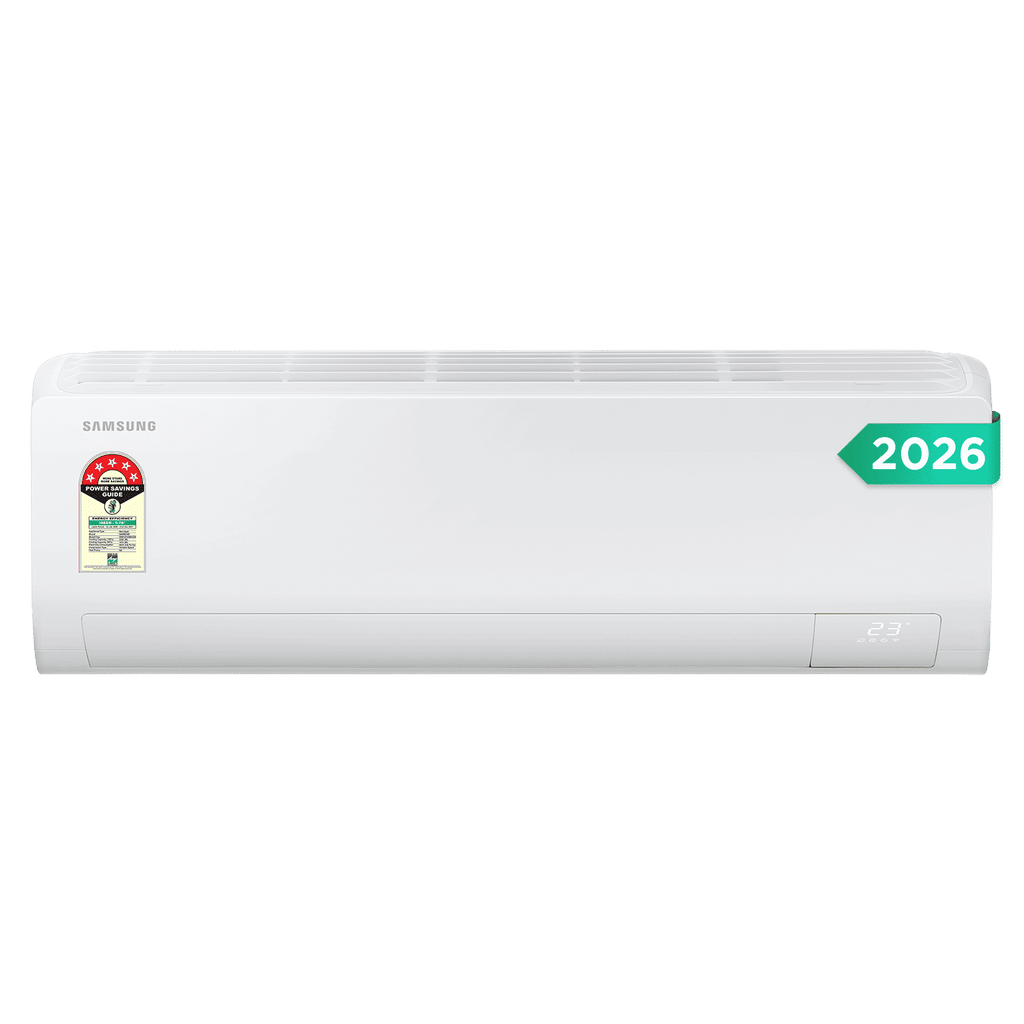 SAMSUNG AR50 5 in 1 Convertible 1 Ton 5 Star Inverter Split Smart AC with AI Energy Mode (2026 Model, Copper Condenser, AR50H12D1ZH)
