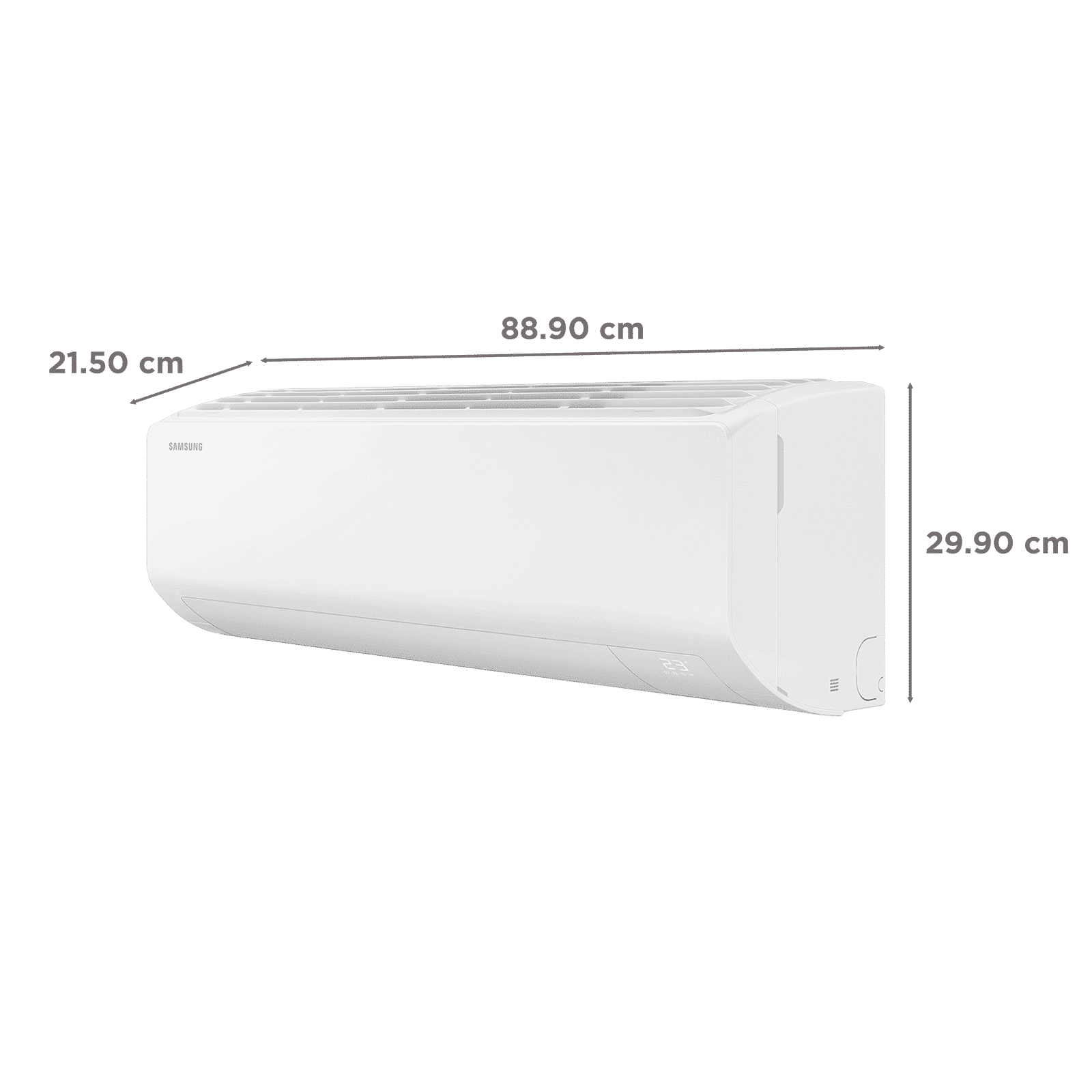 SAMSUNG AR50 5 in 1 Convertible 1 Ton 5 Star Inverter Split Smart AC with AI Energy Mode (2026 Model, Copper Condenser, AR50H12D1ZH)