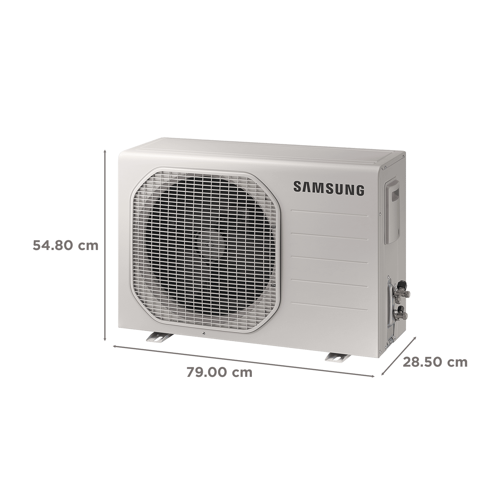 SAMSUNG AR50 5 in 1 Convertible 1 Ton 5 Star Inverter Split Smart AC with AI Energy Mode (2026 Model, Copper Condenser, AR50H12D1ZH)