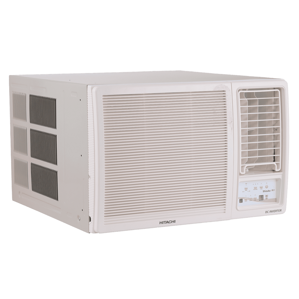 HITACHI Shizuka 1.5 Ton 3 Star Inverter Window AC (Copper Condenser, RAW318HIEO)