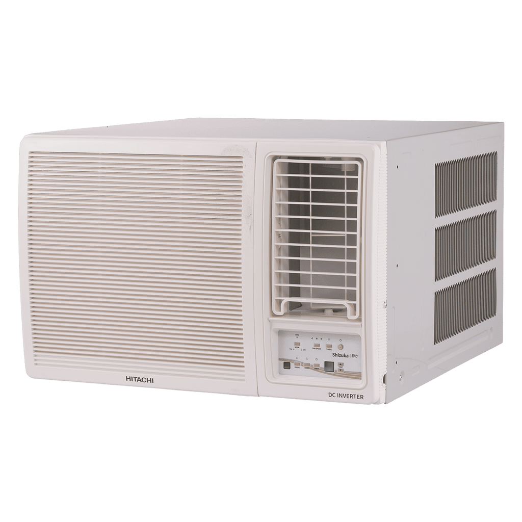 HITACHI Shizuka 1.5 Ton 3 Star Inverter Window AC (Copper Condenser, RAW318HIEO)