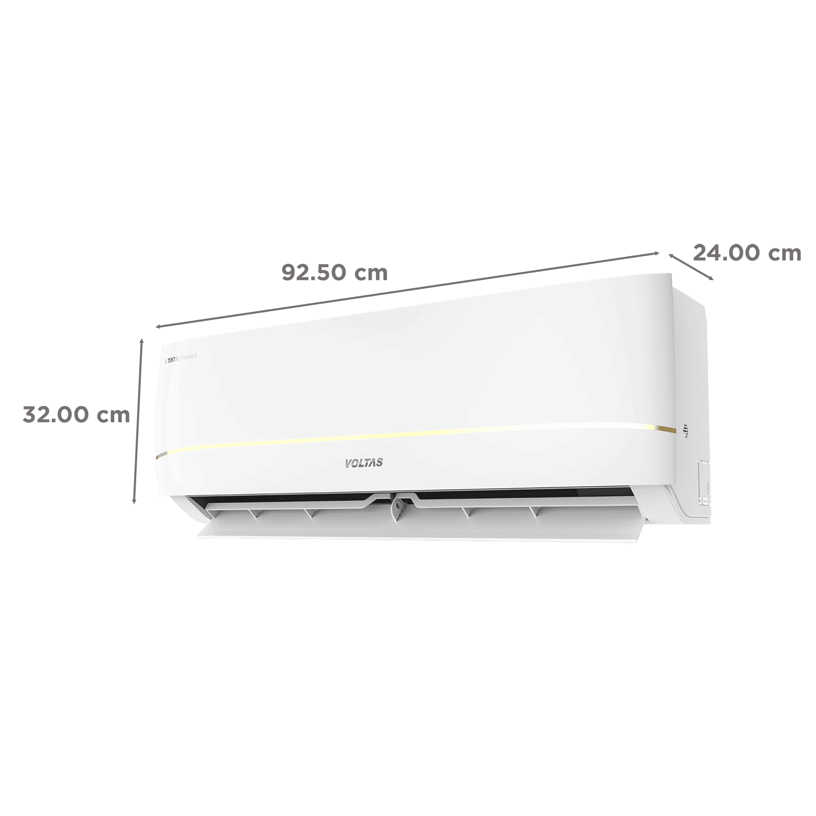 VOLTAS 183INV VERTIS CELESTIA MARVEL Convertible 1.5 Ton 3 Star Inverter Split AC with Hidden Display (2026 Model, Copper Condenser, 4504152)
