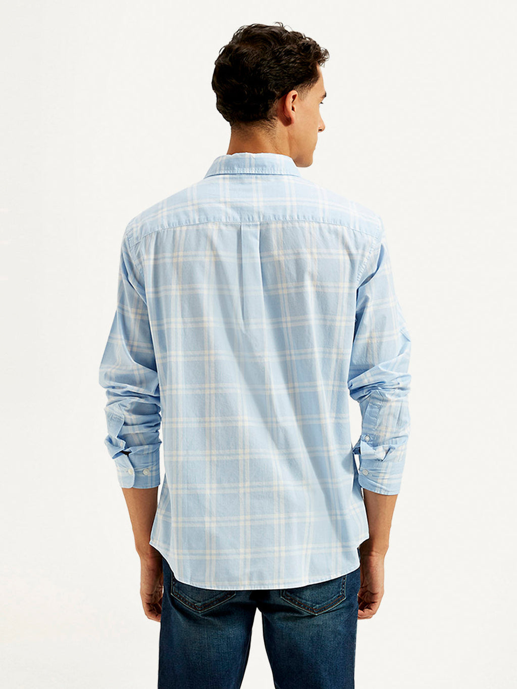 Men's Checkered Slim Fit Shirt