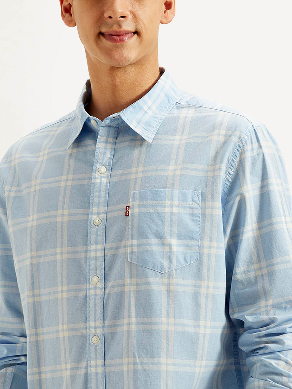 Men's Checkered Slim Fit Shirt