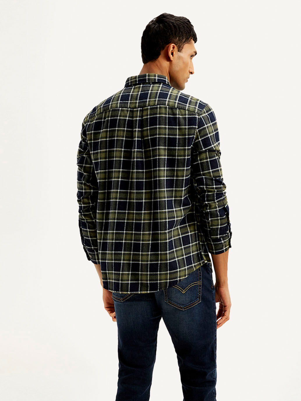 Men's Checkered Slim Fit Shirt