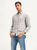 Men's Checkered Slim Fit Shirt