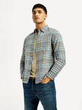 Men's Checkered Slim Fit Shirt