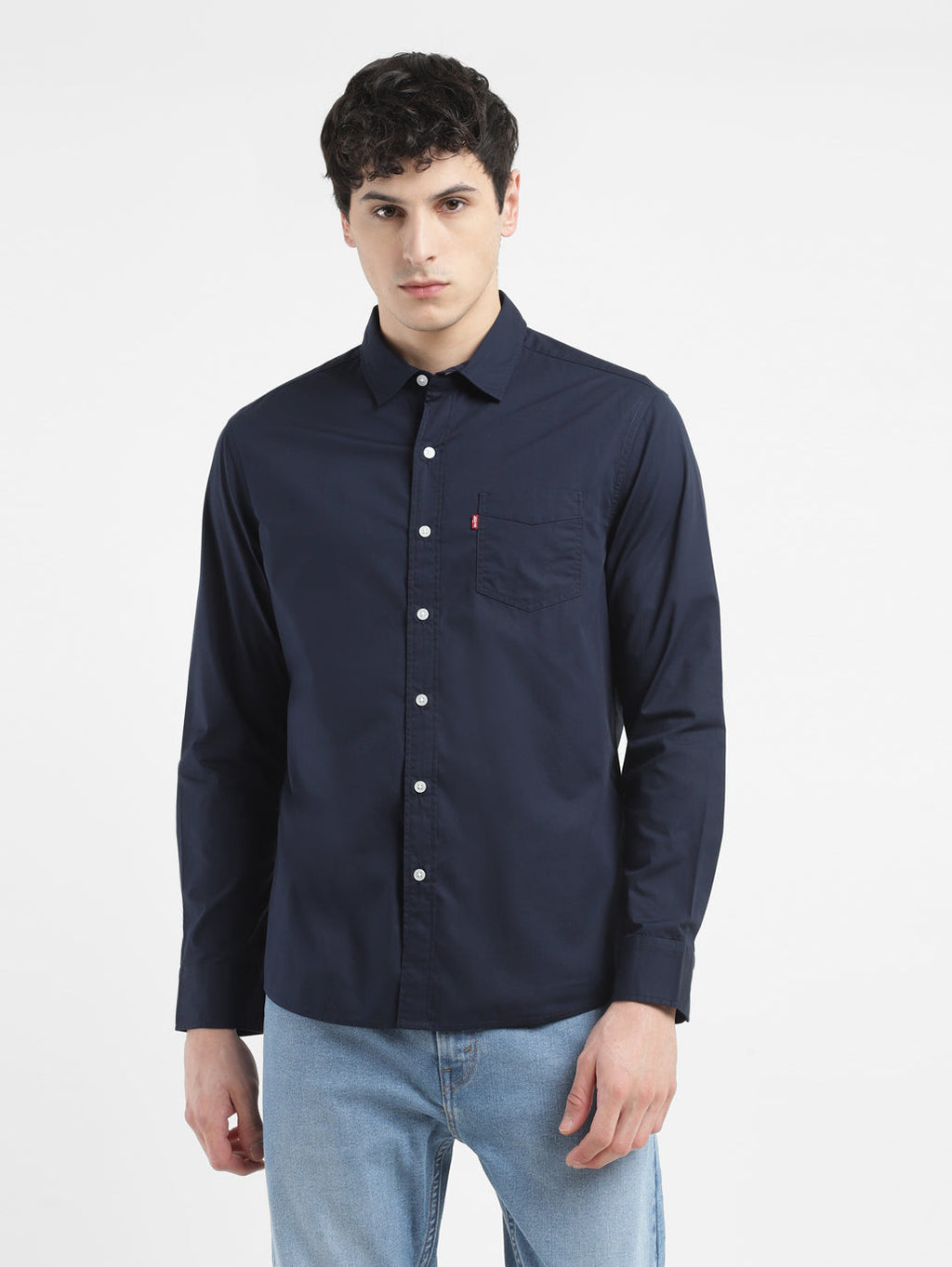 Men's Solid Slim Fit Shirt