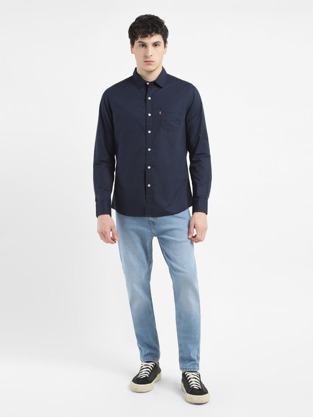 Men's Solid Slim Fit Shirt