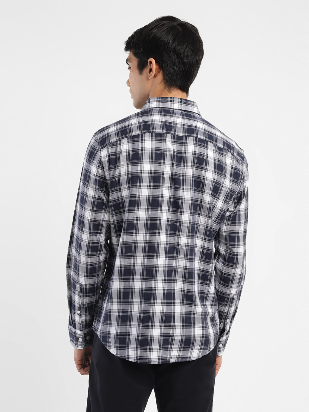 Men's Checkered Slim Fit Shirt