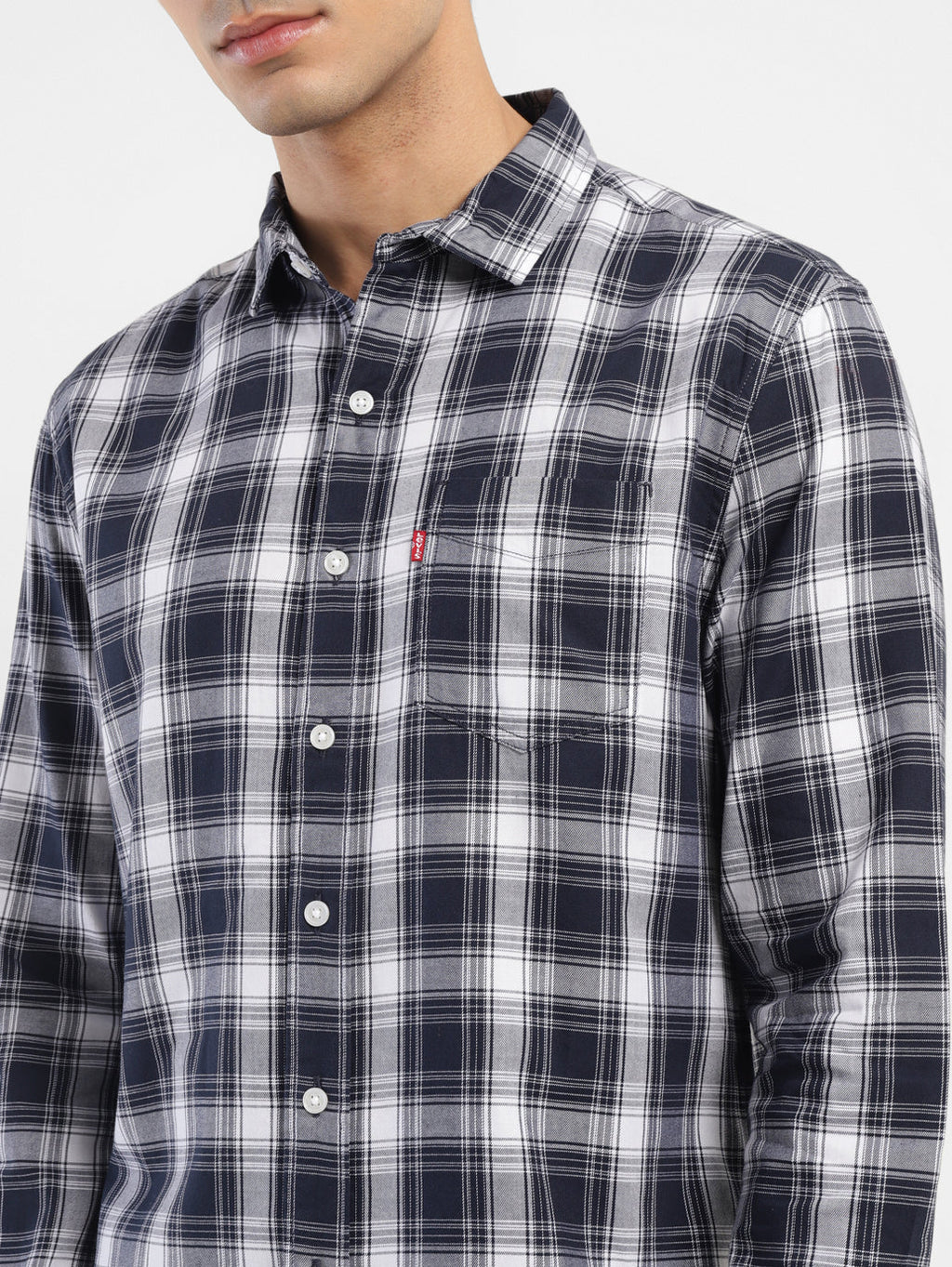 Men's Checkered Slim Fit Shirt