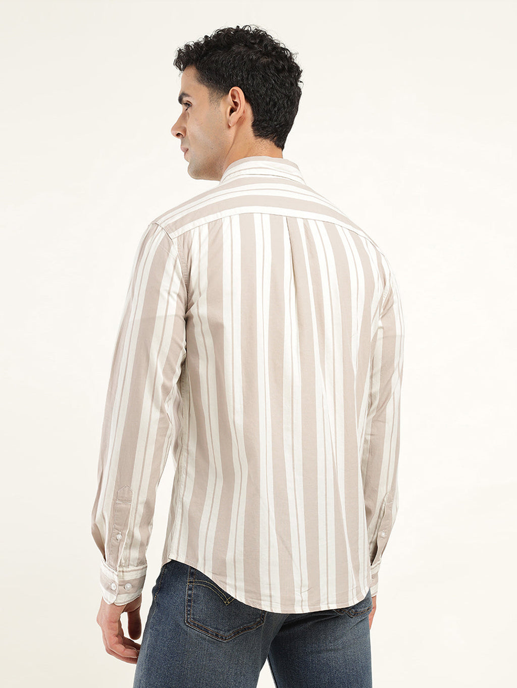 Men's Striped Slim Fit Shirt