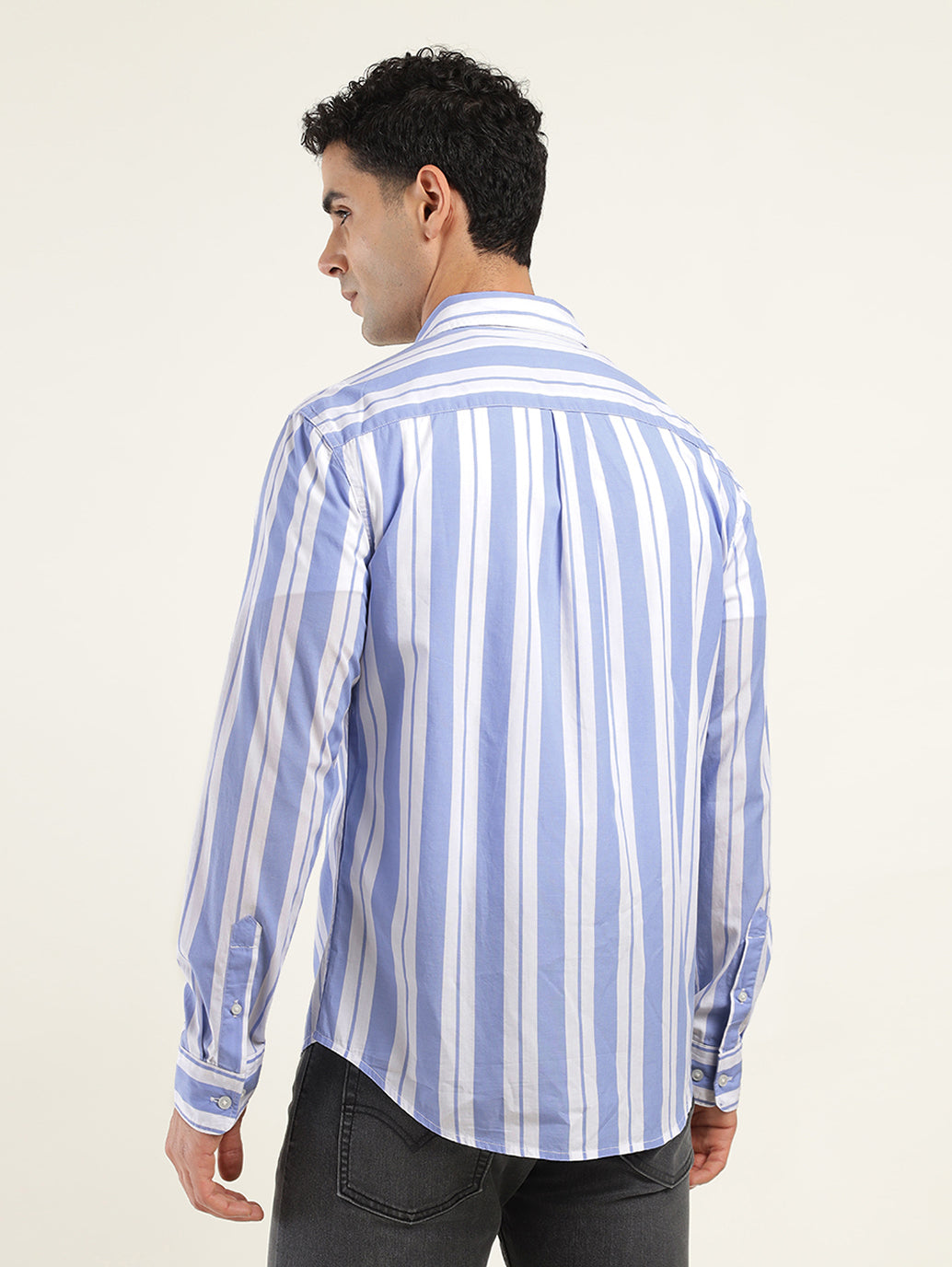 Men's Striped Slim Fit Shirt