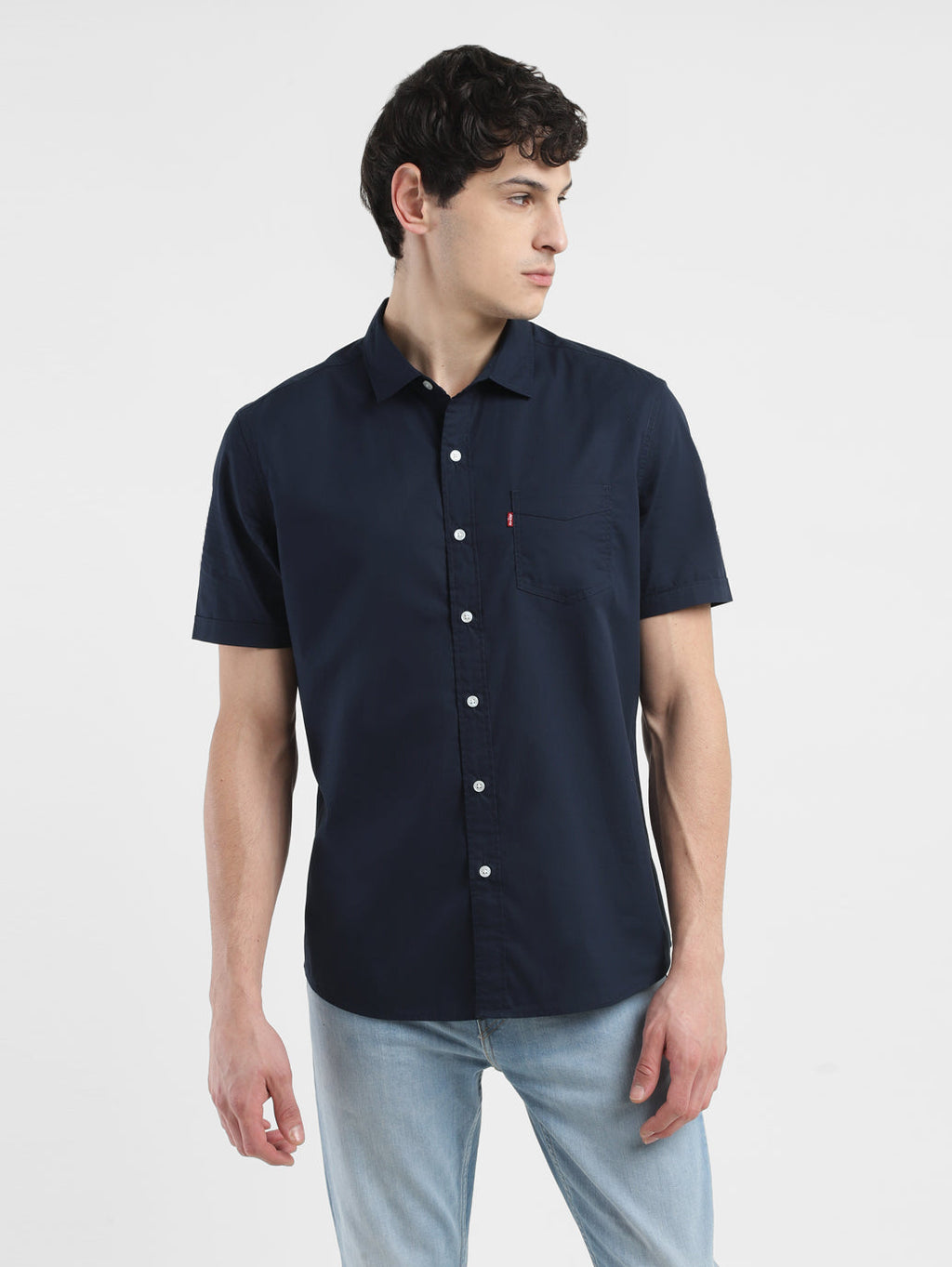 Men's Solid Slim Fit Shirt