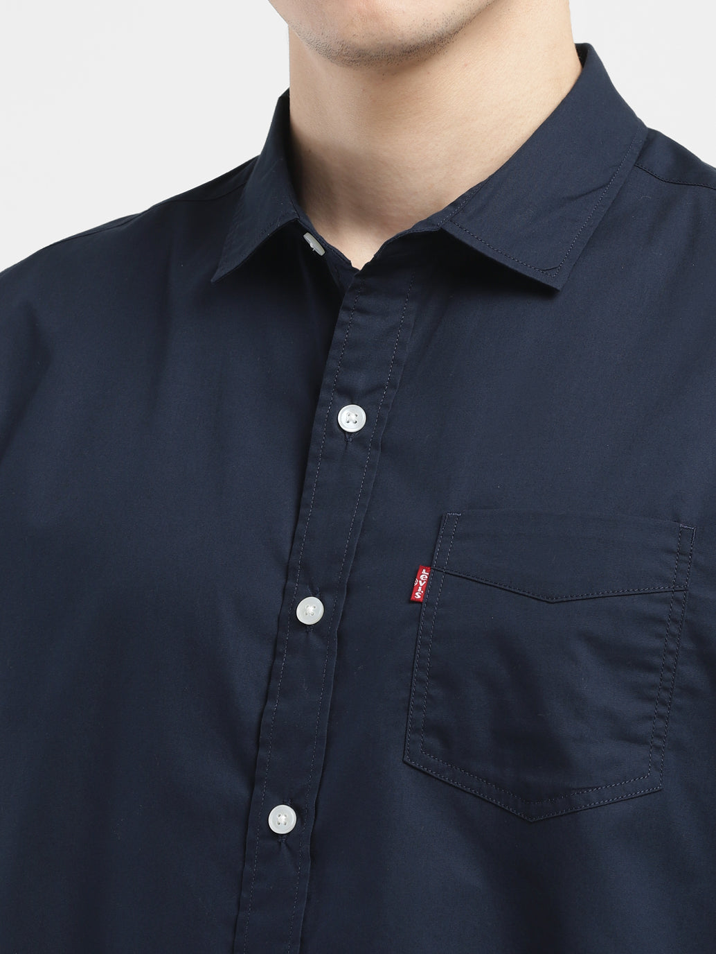 Men's Solid Slim Fit Shirt