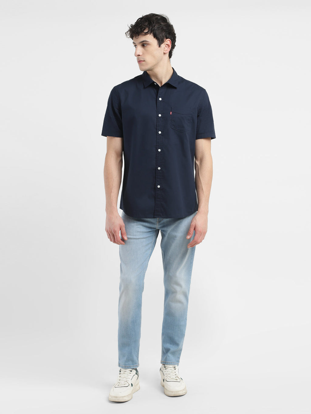 Men's Solid Slim Fit Shirt