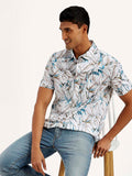 Men's Floral Slim Fit Shirt