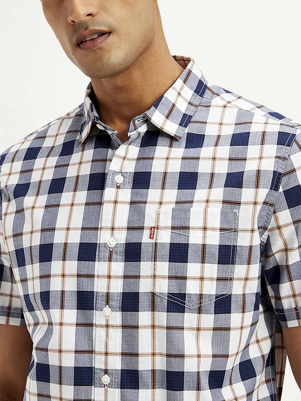 Men's Checkered Slim Fit Shirt