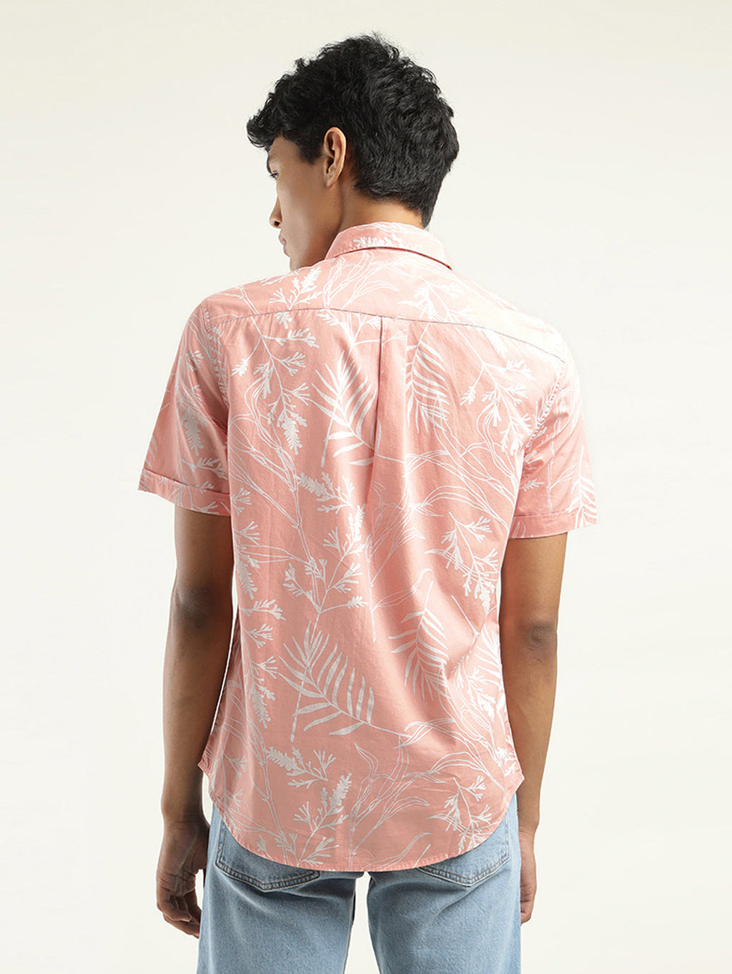 Men's Printed Slim Fit Shirt