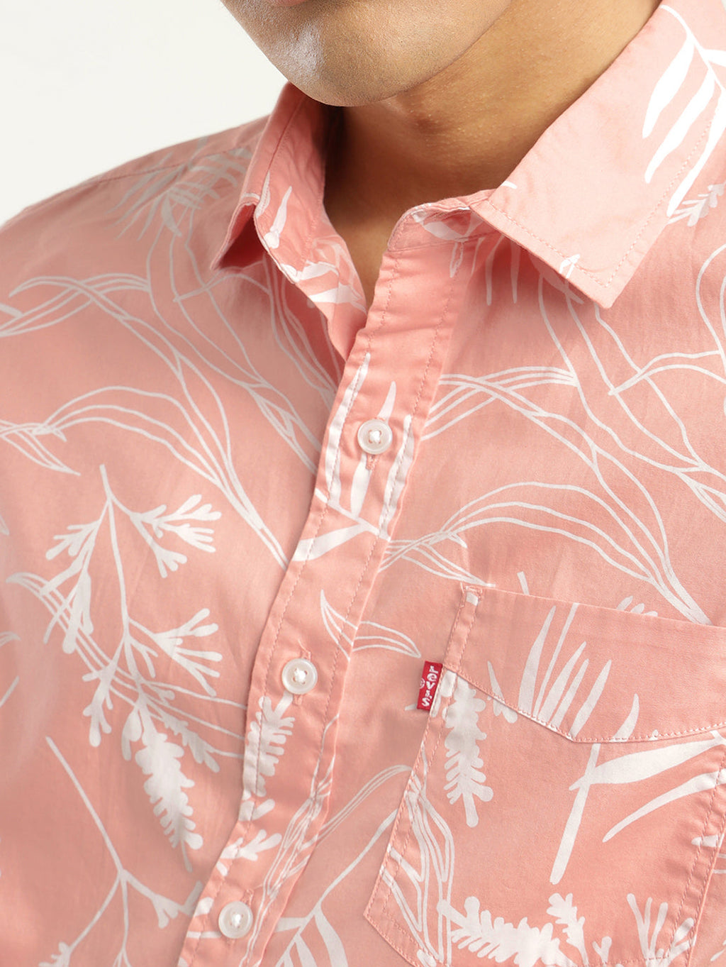 Men's Printed Slim Fit Shirt