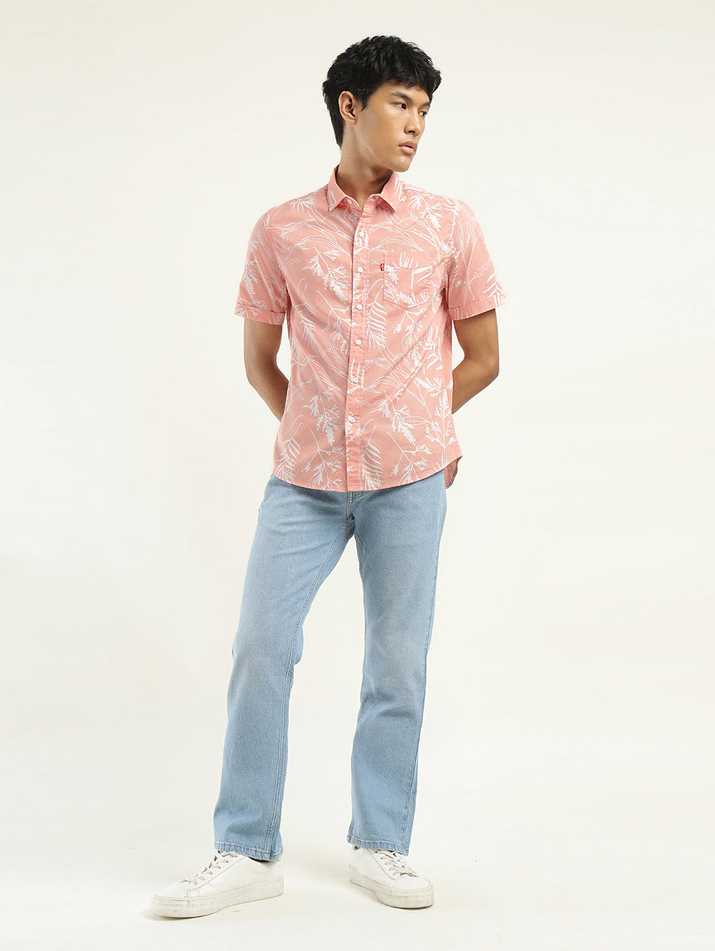 Men's Printed Slim Fit Shirt